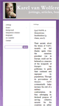 Mobile Screenshot of karelvanwolferen.com